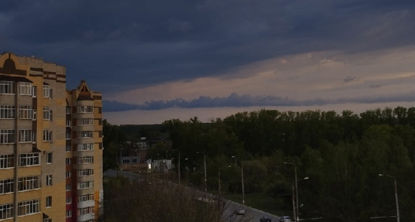 27 июля в Мордовии МЧС объявило метеопредупреждение из-за грозы и сильного ветра