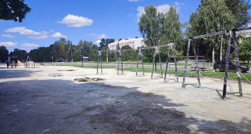 В Кемле заканчивается благоустройство главной площади