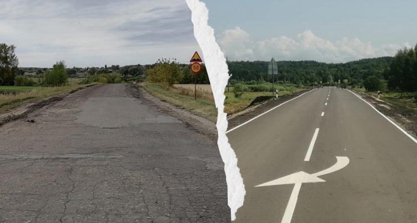 В Ардатовском районе Мордовии отремонтировали шесть километров дороги