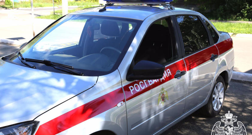 На улице Республиканской в Саранске пьяный 33-летний мужчина напал на дверь магазина