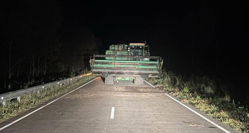 В Мордовии в ДТП из-за пьяного водителя комбайна пострадал 51-летний мужчина