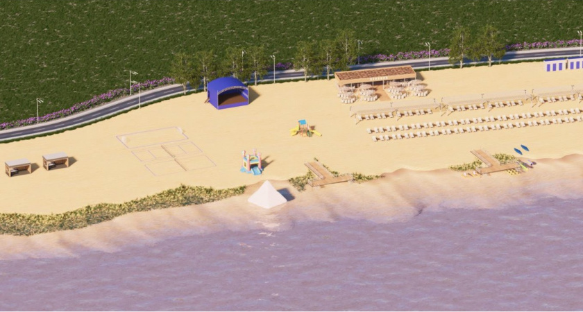 В селе Сузгарье благоустроят пляж за 15 млн рублей