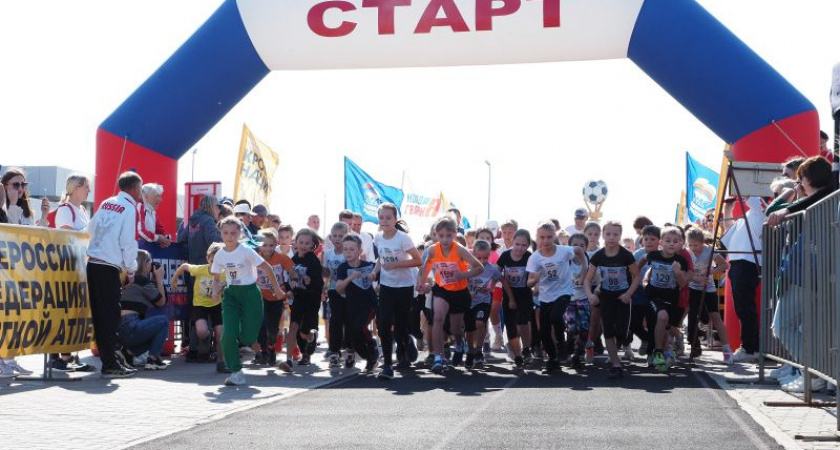 В Мордовии одновременно состоялись забег "Кросс нации" и пробег памяти Петра Болотникова