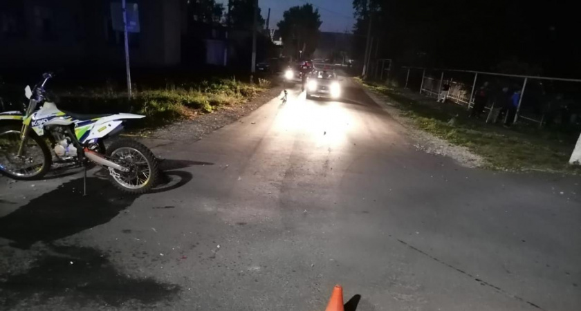 В Мордовии 62-летняя водитель Chevrolet сбила 16-летнего мотоциклиста без прав
