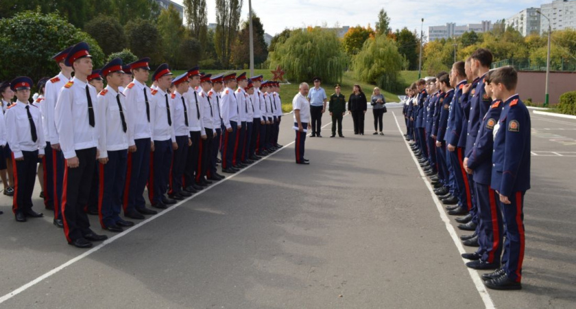 Кадеты из школы №30 Саранска встретились с пензенскими кадетами