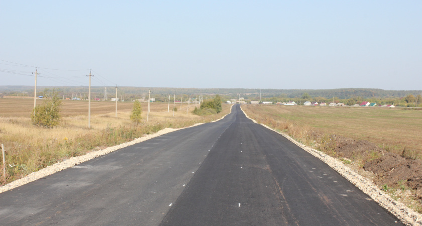 В Торбеевском районе в ноябре сдадут в эксплуатацию отремонтированную дорогу
