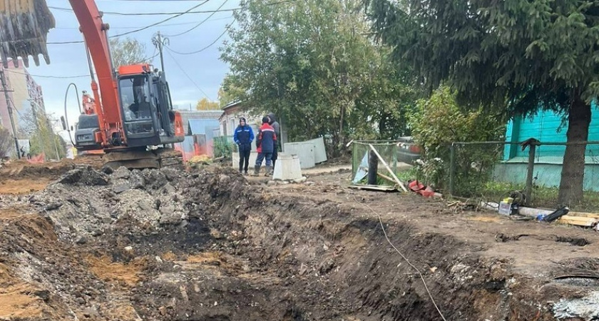 На Юго-Западе в Саранске в рамках нацпроекта проводят реконструкцию канализации