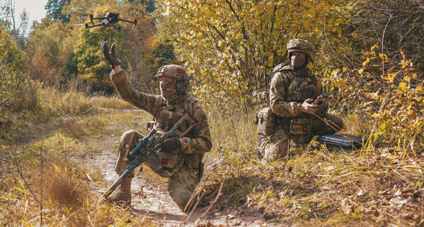 В Мордовии спецназ Росгвардии отработал навыки управления БПЛА