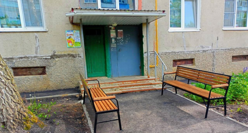 В Саранске благоустроили 10 дворовых территорий