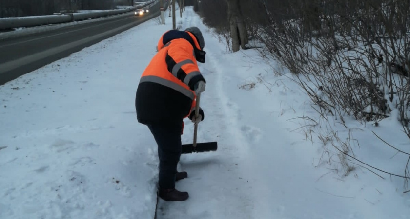 Из Саранска вывезли более 5 тыс. кубометров снега за сутки