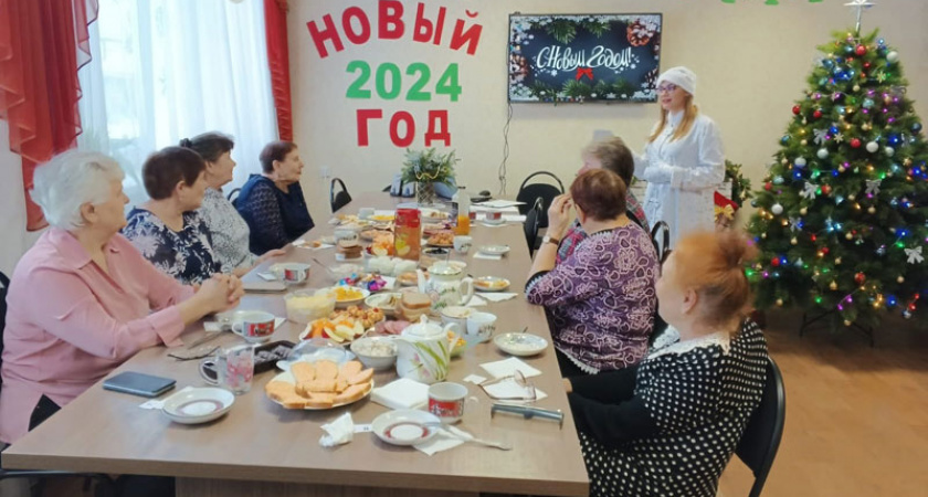 В Ичалковском районе пенсионеры отпраздновали новый год развлекательной программой