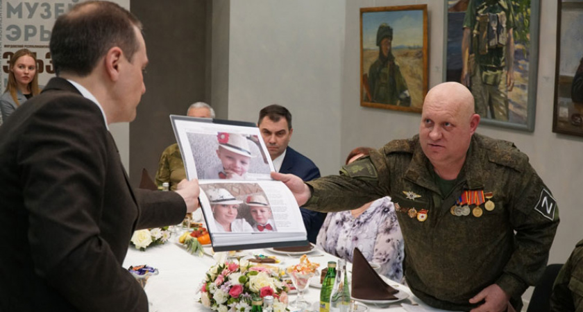 Глава Мордовии Артём Здунов встретился с семьями участников СВО