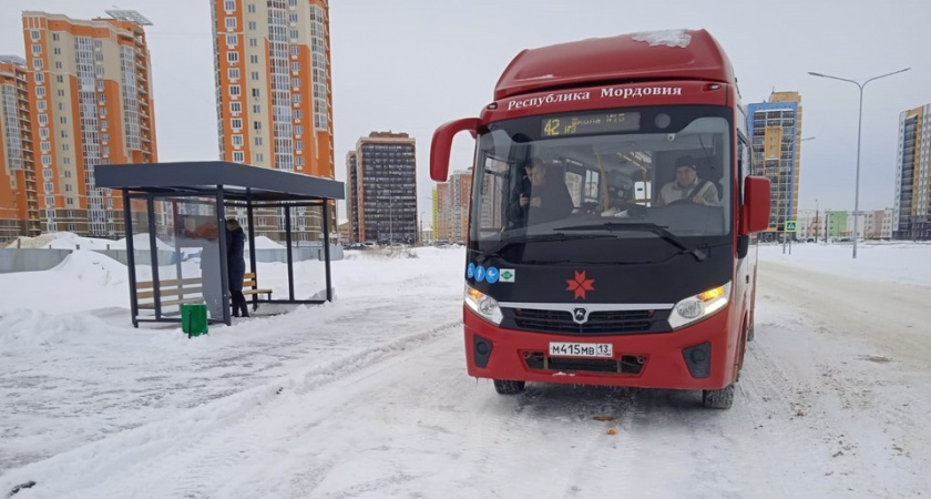В Саранске начал работать новый автобус №42