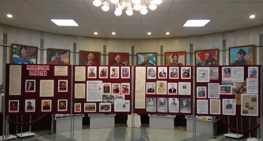 В Мемориальном музее Саранска проводится выставка «Ратная слава Отечества»