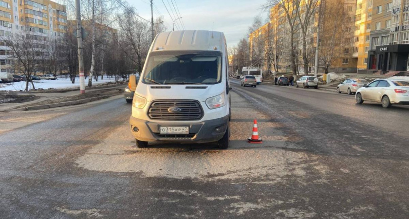 В Саранске водитель микроавтобуса сбил 53-летнего пешехода-нарушителя