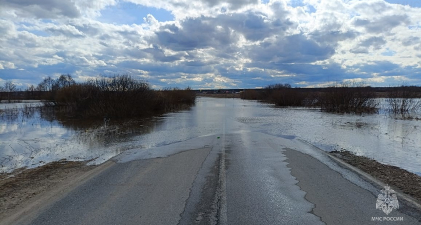 В Мордовии вода ушла из 9 домов и с 4 мостов