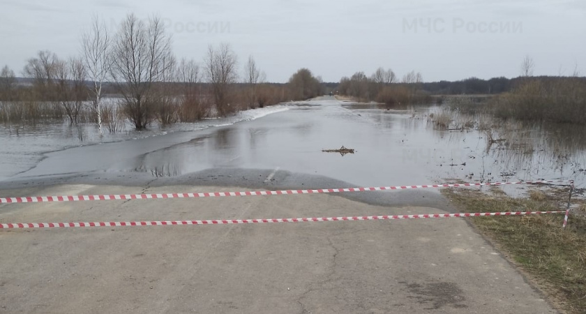 В Мордовии по-прежнему подтоплены 8 мостов
