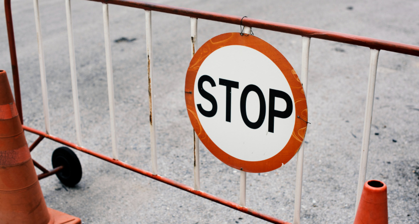 В Саранске перекрыли улицу Пролетарскую