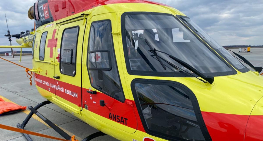 В Мордовию на базирование прибыл вертолет санитарной авиации