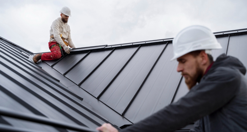 В Ардатове установили новую крышу на Садовой