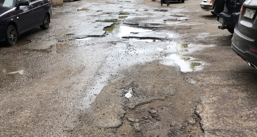 Жители Саранска пожаловались на состояние дорог во дворах