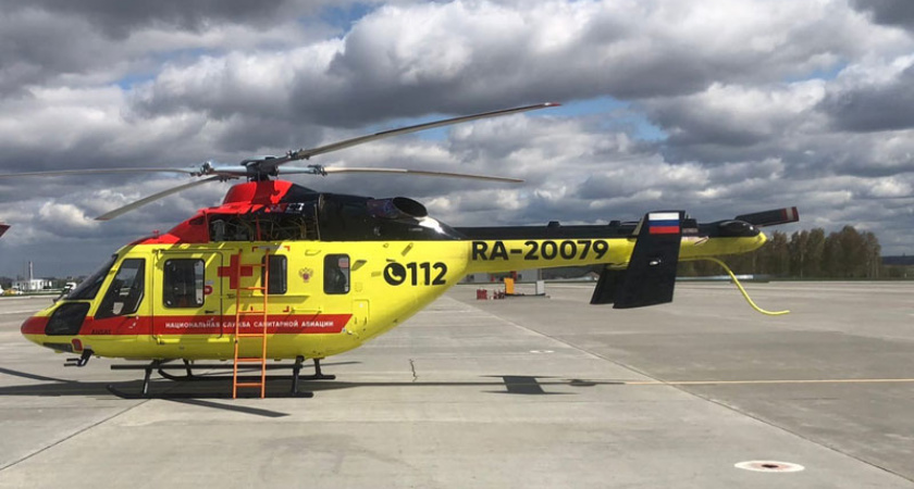 В Мордовии вертолет санавиации эвакуировал четверых пациентов из районов