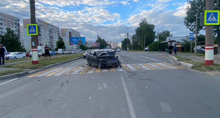 В Саранске в ДТП с Mercedes пострадал пьяный водитель «Лады»