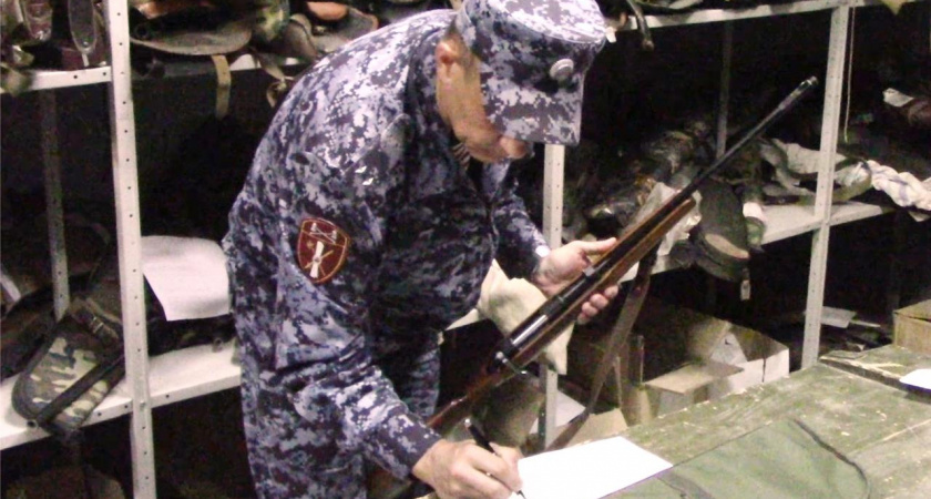 Росгвардейцы Мордовии выявили 14 единиц оружия за неделю