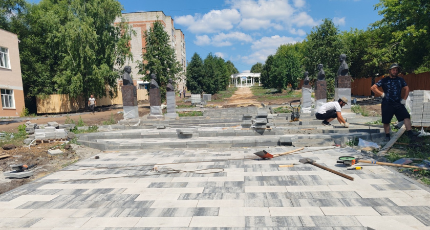 В Мордовии занимаются благоустройством общественных территорий