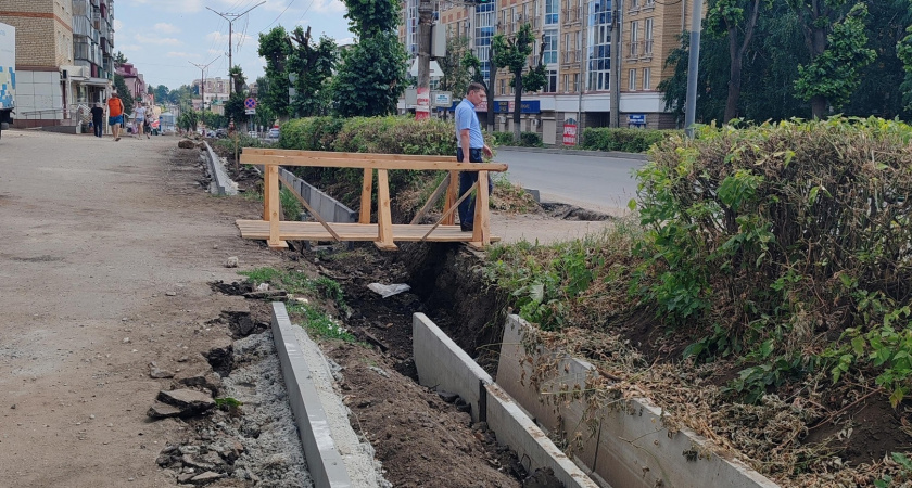 На улице Ленина в Рузаевке появятся новые опоры освещения