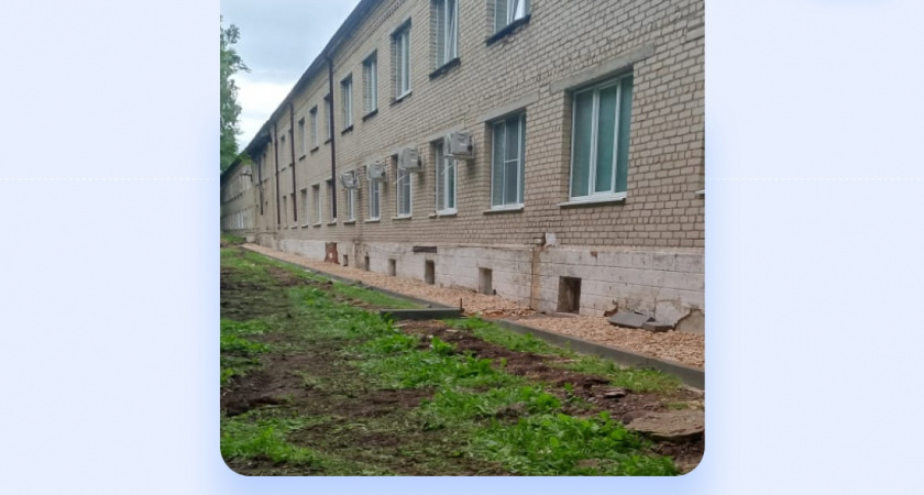 В Мордовии приводят в порядок ромодановскую поликлинику