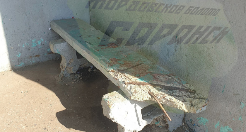 Жительница Саранска пожаловалась на состояние остановки «Рынок»