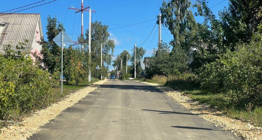 На улице Докучаева в Саранске к 23 августа закончат ремонт дороги