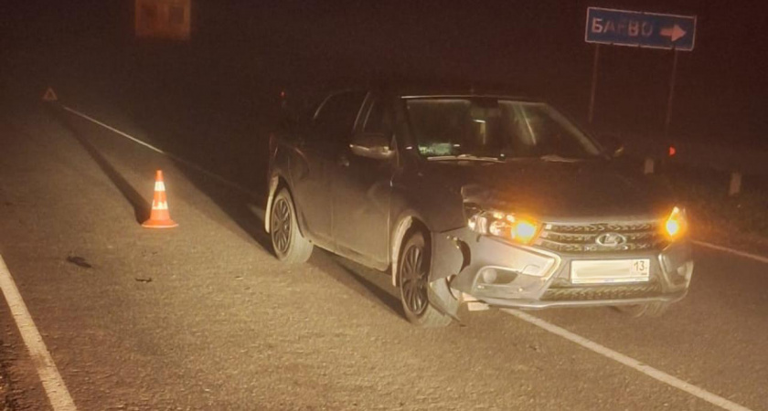 В Мордовии начинающий водитель сбил девушку-пешехода