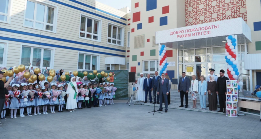 В Белозерье открылась новая школа на 165 мест