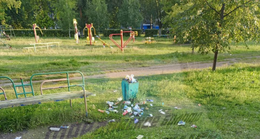 Жители Саранска пожаловались на горы мусора во дворах