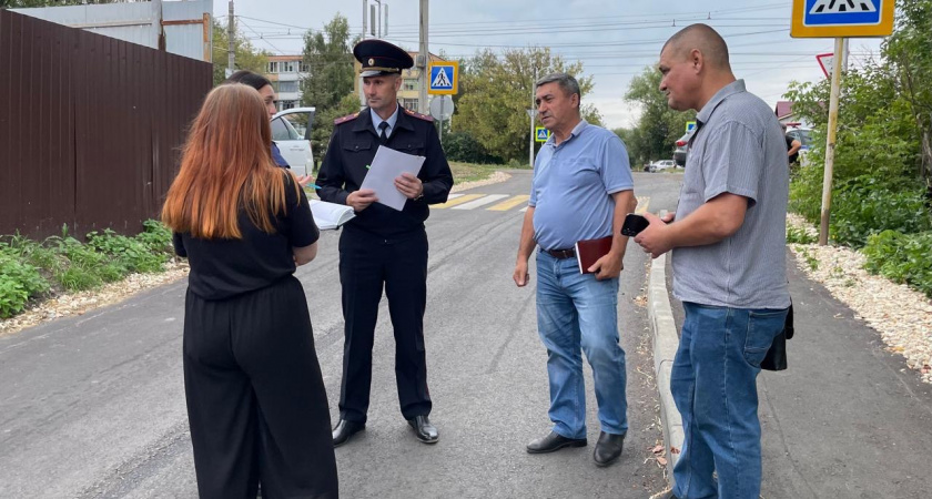 В Саранске гаишники и сотрудники прокуратуры проверили состояние дорог