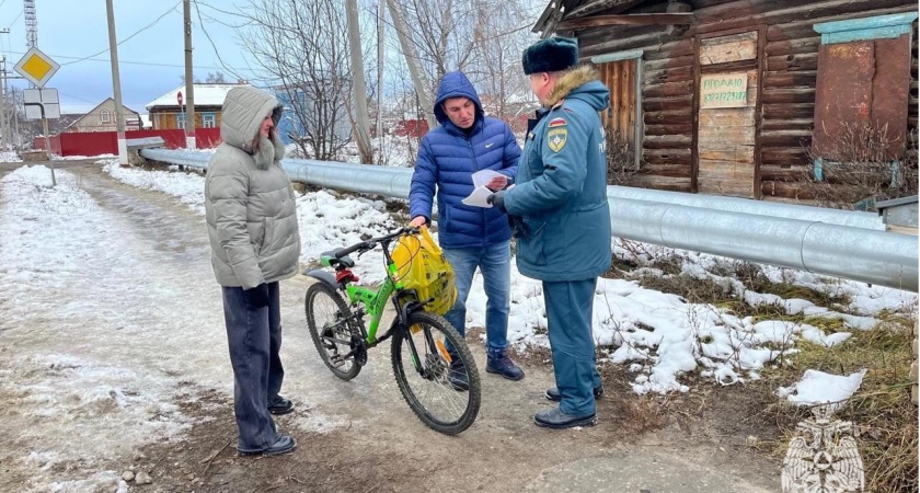 В Ковылкинском районе спасатели провели профилактический рейд