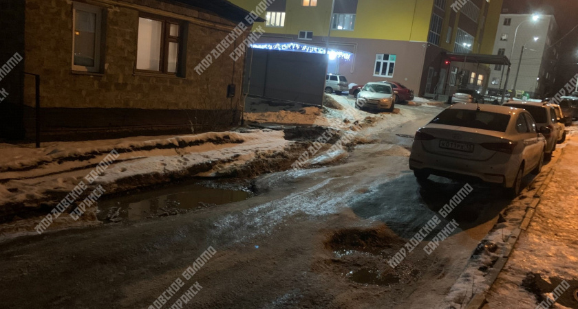 Жители Саранска пожаловались на «забытые» коммунальщиками улицы