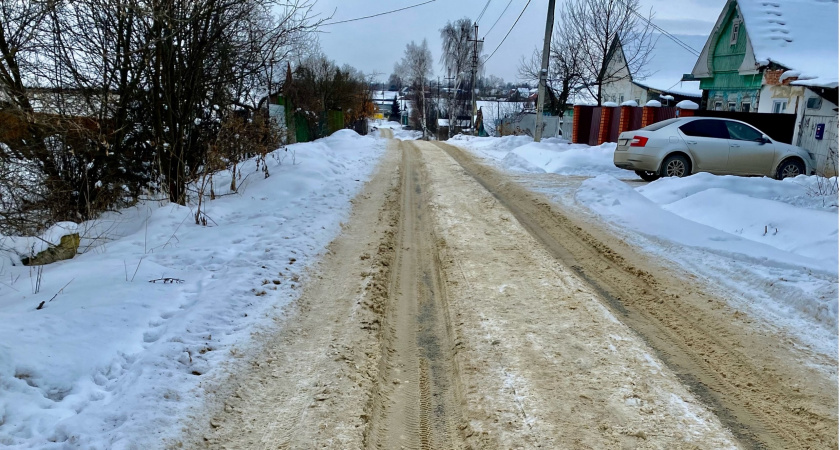 Мэрия Саранска ответила на жалобы об уборке снега в Николаевке