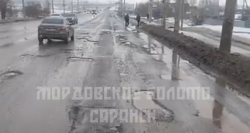 Жители Мордовии возмущены состоянием дорожной сети