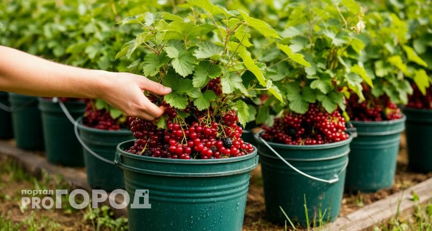 Для повышения урожайности смородине — обязательно: опрыскиваем куст — собираем минимум 10 ведер за сезон