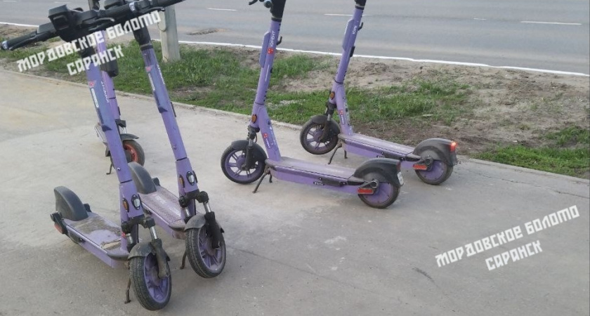 Жители Саранска вновь возмутились поведением самокатчиков