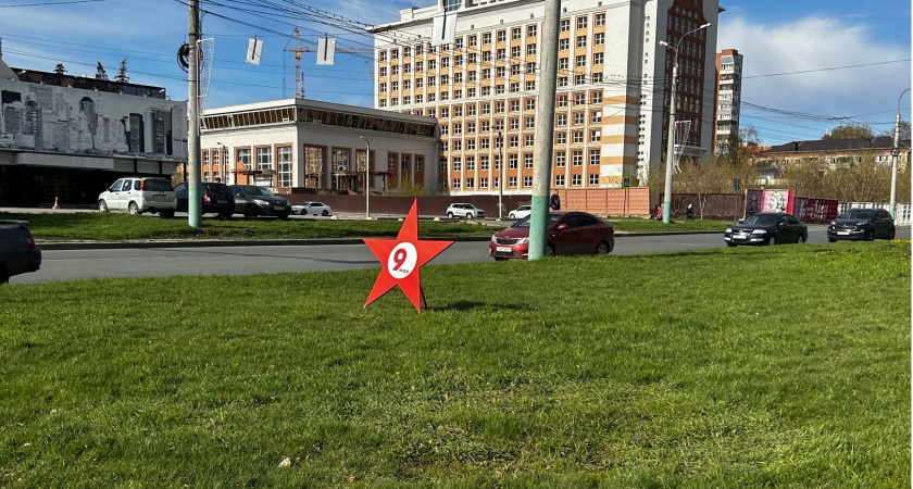 Жители Ромодановского района приняли участие в акции «Красная гвоздика»