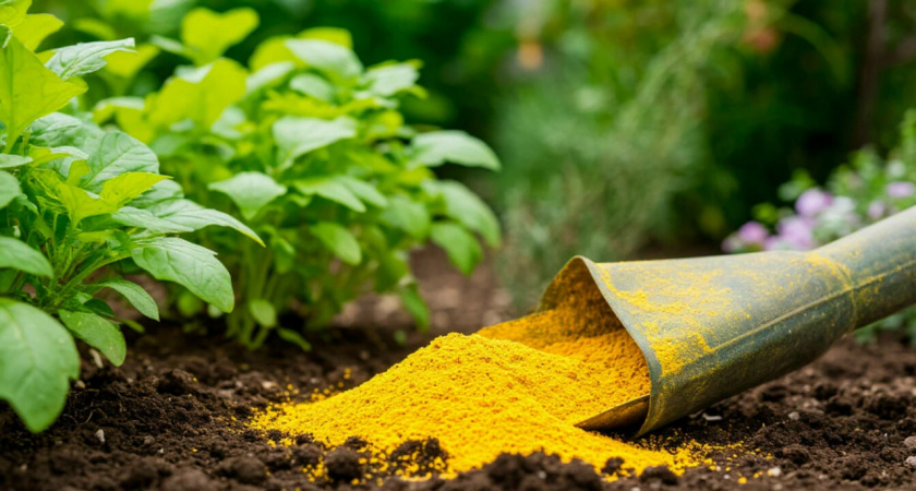 Навоз больше не покупаю: перед посадкой в мае разбрасываю этот порошок - томаты лезут гроздьями