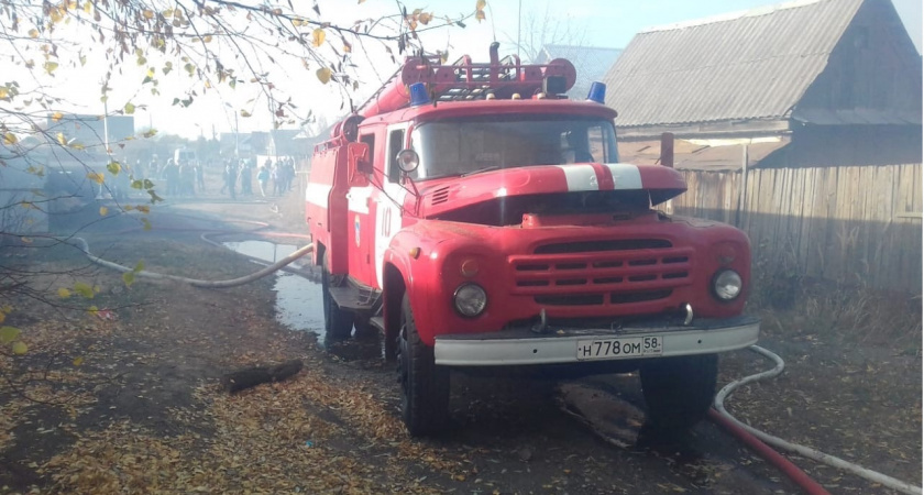 В Ичалковском районе из-за огня пострадал нежилой дом