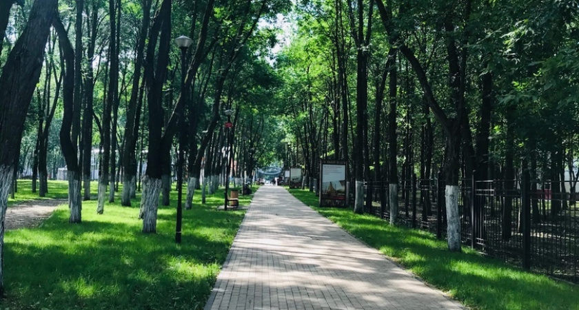 В Чамзинке на выходных ко дню рождения района открыли спортплощадку в парке