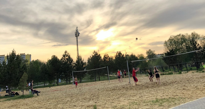 Полицейские Мордовии сыграли в волейбол и выбрали лучшую команду