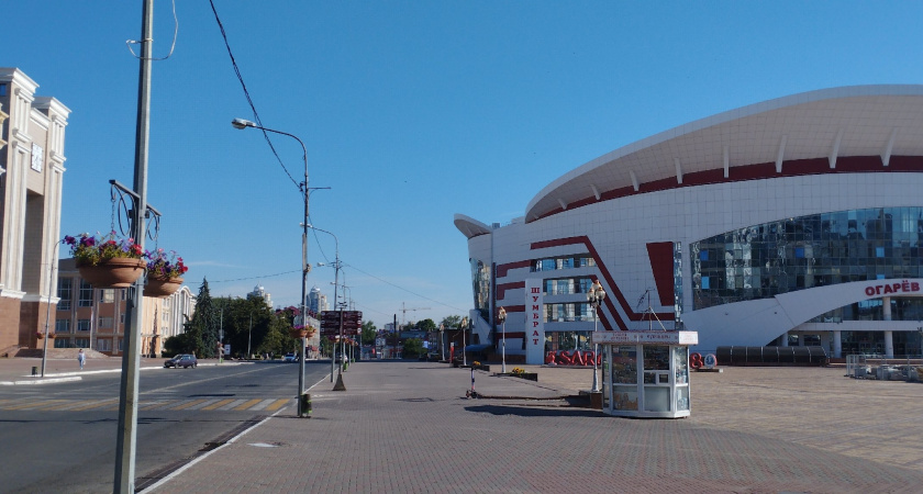 Во время фестиваля «Мы вместе» гости поучаствовали в семейной эстафете и сдали нормы ГТО