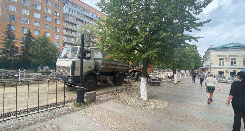 В Саранске ограничено движение по улице Пролетарской из-за ремонта